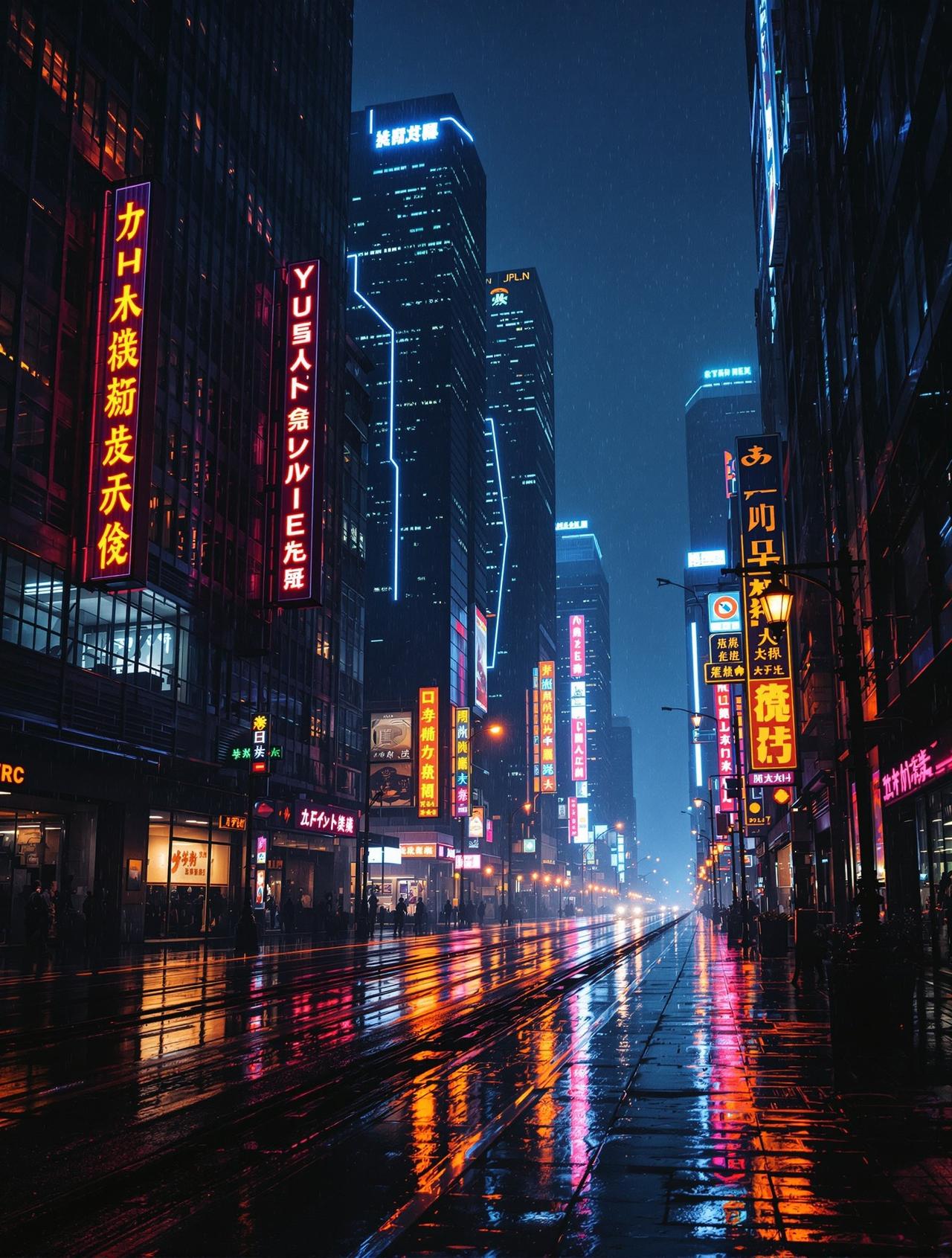 大猫影院作品《都市夜行者》海报